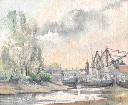 1973 Isleworth Wharf