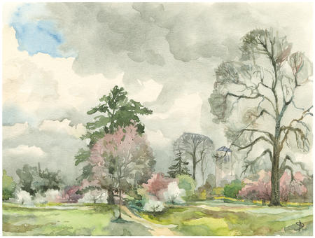 1969 Blossom in Kew Gardens