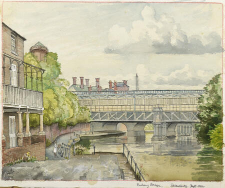 254. Railway Bridge. Shrewsbury Sept -1992