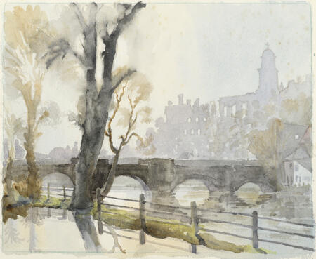 115. Untitled - River Severn Flood -c.1990