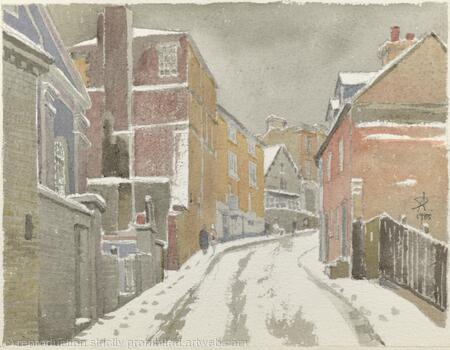 SML-17. Top of Cartway, Snow -1985