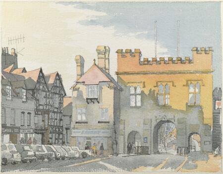 SML-76. Untitled- BN Town Square, North Gate -c.1985