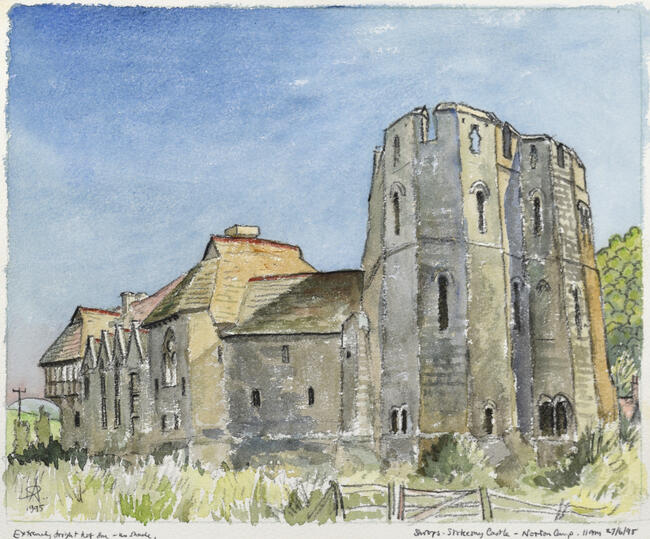256 Shrops. Stokesay Castle 11am -27.6.95