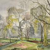 1968 Hilton Hotel from Hyde Park 