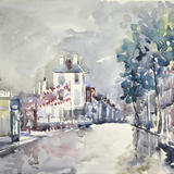 1967 Rain at Hanwell, W7