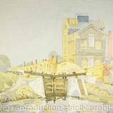 1978 Canal Lock at Hanwell- April