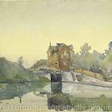 1971 Canal at Hanwell- August