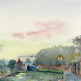 1968 Canal at hanwell- Sunset