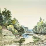 1970's River Brent, Hanwell