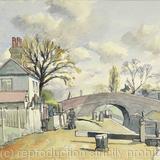 1971 Canal Bridge Near Southall -April