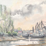 1973 Isleworth Wharf