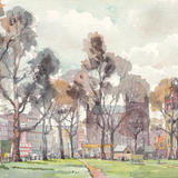 1975 Sheperds Bush Green, South-West Corner 