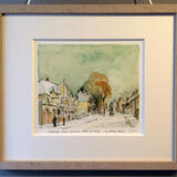 1970'S Uxbridge Road Hanwell. Bottom of Road