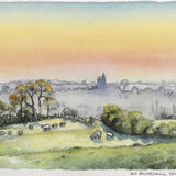 233. BN from East, Evening -29.4.1993