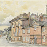 7. Underhill St. with St Mary's 1985