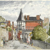 55. Cliff Railway with St. Leonards -1985