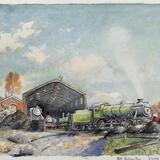 94. BN Railway Shed 3.3.1991