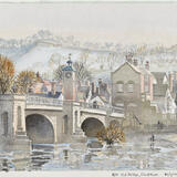 123. BN Old Bridge, Clocktower -26.2.1991