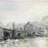 127. Untitled - River Severn, High Water -c.1994