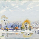 160. BN Queens Parlour from Severn Park- c.1990