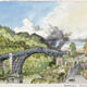 244 Ironbridge from S. -29.6.91