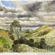 263 Shropshire. Caer Caradock from Long Mynd -3.1.1993