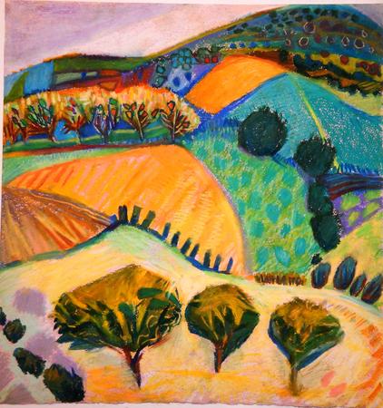 Three Trees in a Field