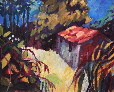 Sun-bleached Little Shack