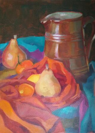 Jug and Pears
