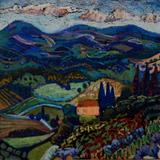 Cottage with Cypresses (Study)