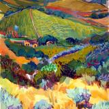 Tuscan Field and Farmhouse