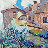 The Tower with Olive Grove