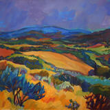 Tuscan Fields, Late Summer