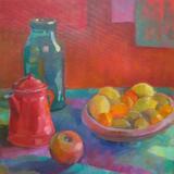 Still life with Red and Greens