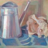 Watering Can with shell