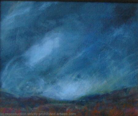 Snow Clouds Approaching Rannoch