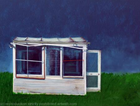 Prize-Winning Shed Painting