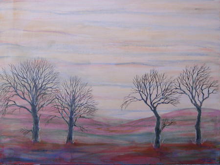 sunrise-trees
