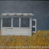 Shed with Autumn Grass