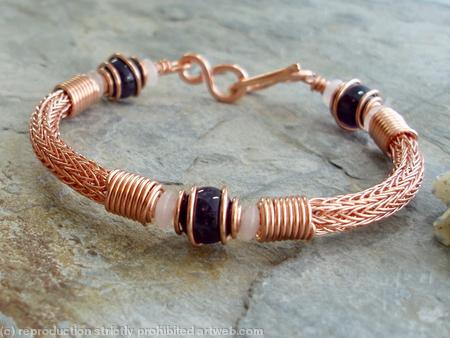 Torcesque - Copper and Amethyst