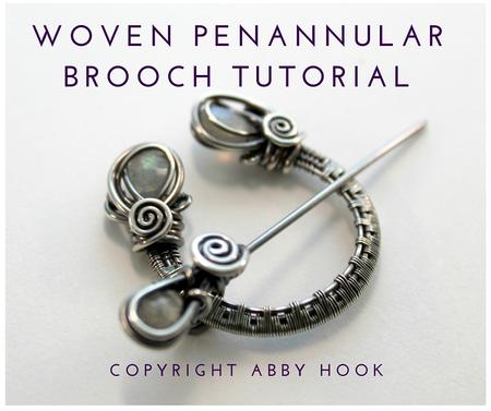 Woven Penannular Brooch Tutorial