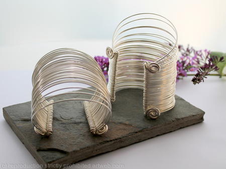 Multi strand Wrist cuffs