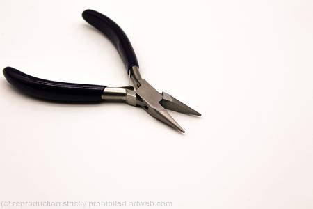 Chain nose pliers - jewelry making tools, beading tools