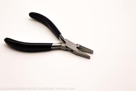 Flat nose pliers - jewelry making tools, beading tools