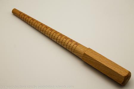 Round (Graduated with Lines), Wooden Triblet, Ring Mandrel for Jewelry making