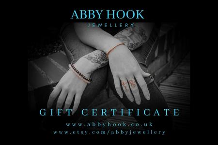 Abby Hook Jewellery Gift Certificate