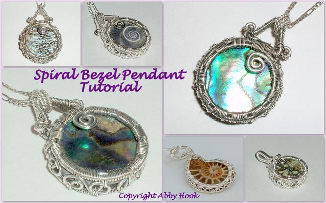 Spiral Bezel Pendant Tutorial