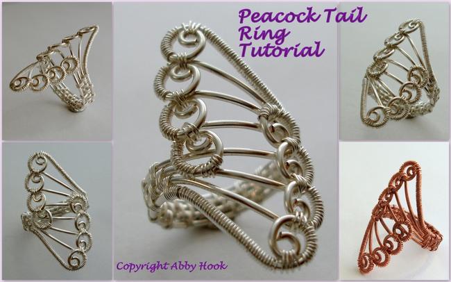 Peacock Tail Ring Tutorial