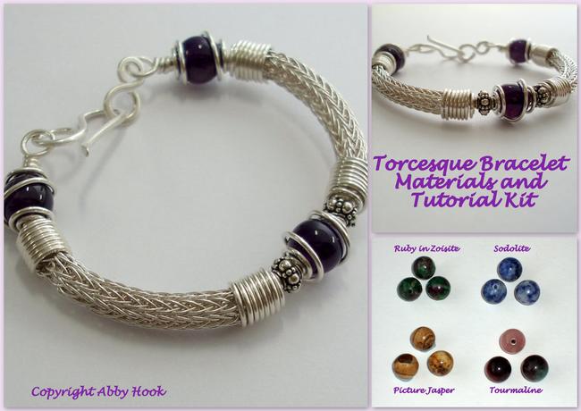 Torcesque Bracelet Materials and Tutorial Kit