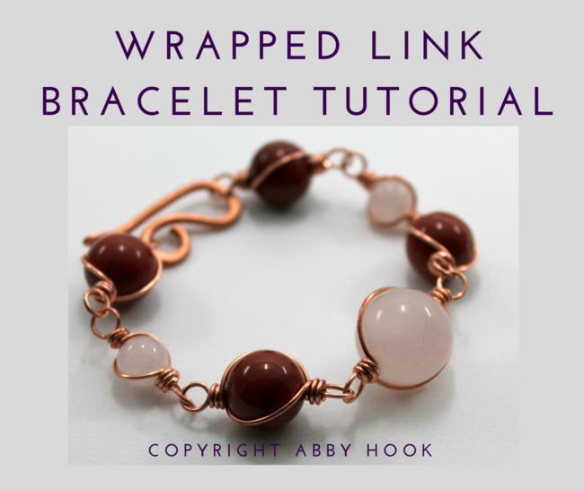 Wrapped Link Bracelet tutorial